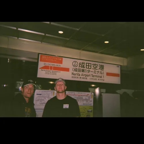ディラン・ロウビー at 成田国際空港