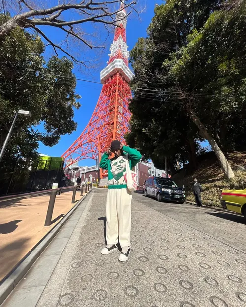 ジェイリン・ホーキンス at 東京タワー