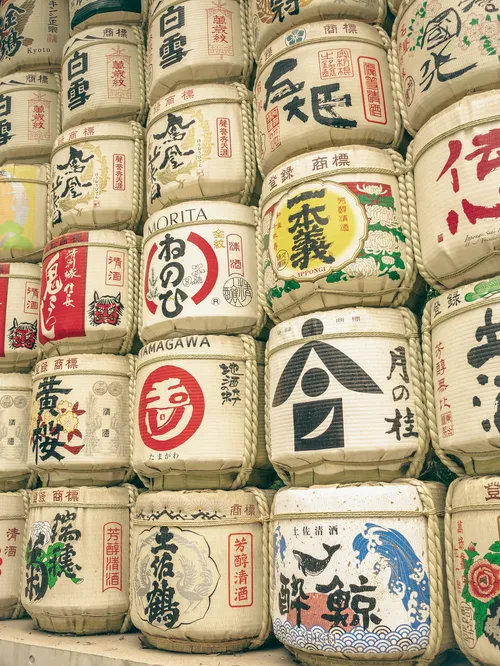 トム・ブレイディ at 明治神宮 奉納酒樽