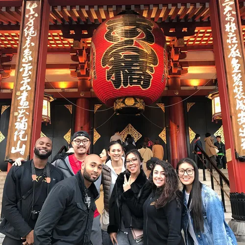 KJライト at 浅草寺 本堂
