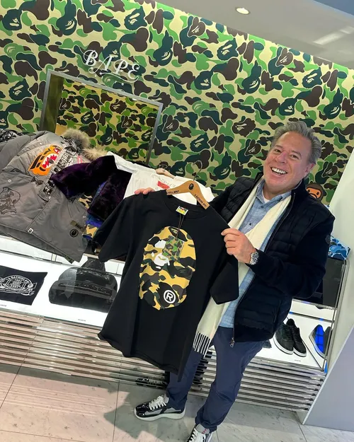 デイビッド・ヌジョク at BAPE STORE 渋谷 (A BATHING APE)