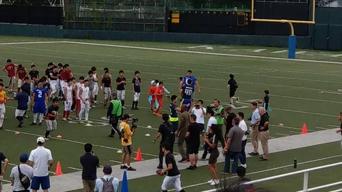 エイドリアン・ピーターソン at 富士通川崎スタジアム