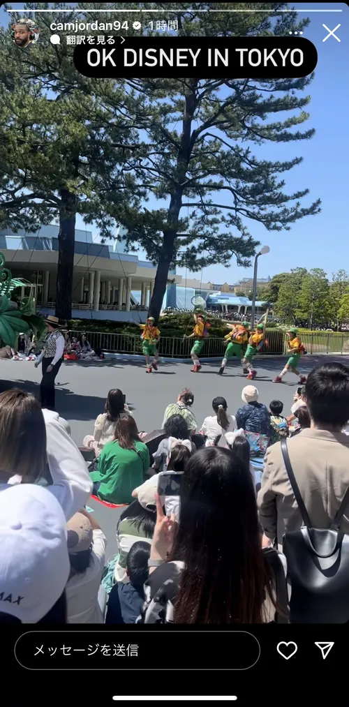 キャメロン・ジョーダン at 東京ディズニーランド　トゥモローランド