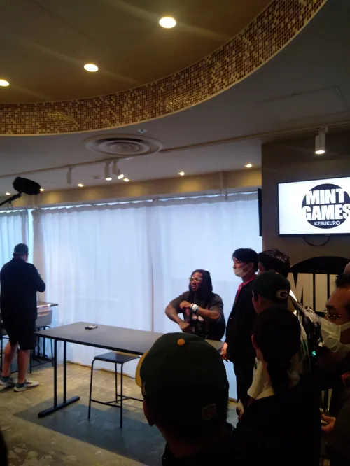 ジャマール・ウィリアムス at MINT GAMES 池袋店