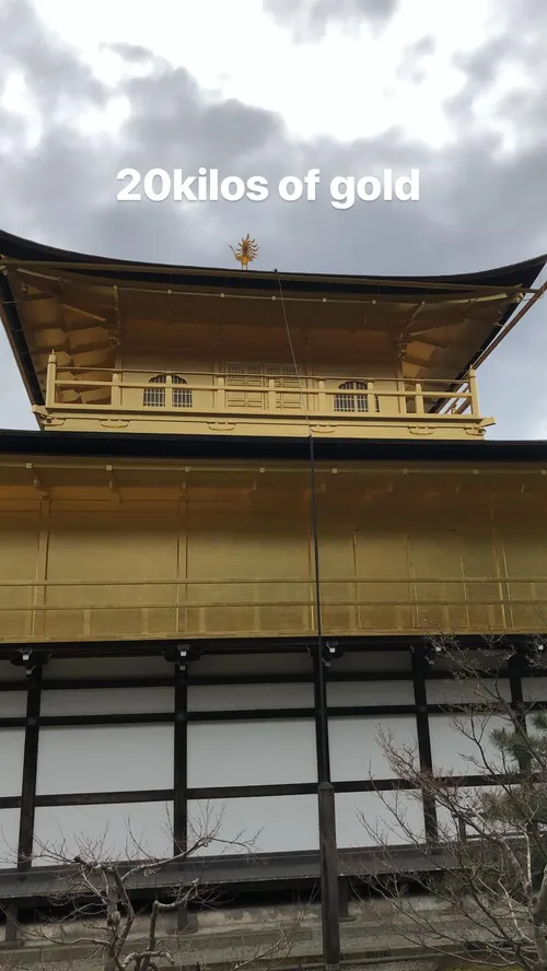 ロニー・スタンリー at 京都金閣寺