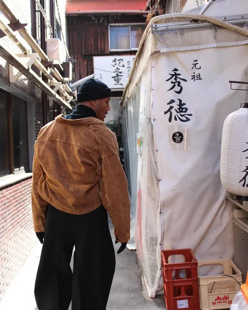 クエンティン・レイク at 築地場外市場3