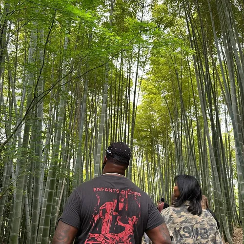 デイボン・ゴッドショウ at 京都嵐山 竹林の小道