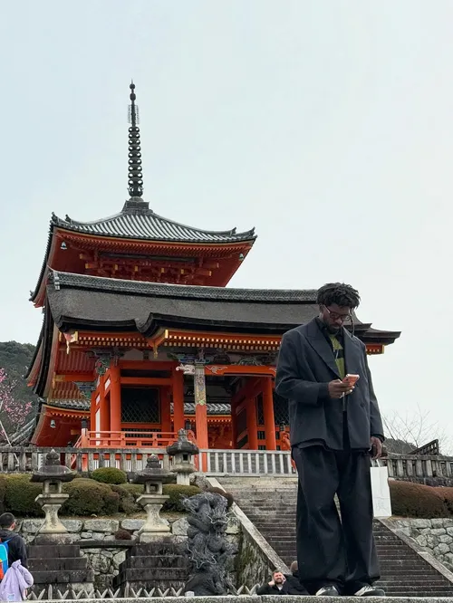 マリク・ターナー at 京都 清水寺 西門