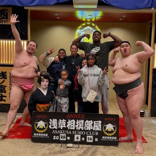キャメロン・ジョーダン at 浅草相撲茶屋ANNEX