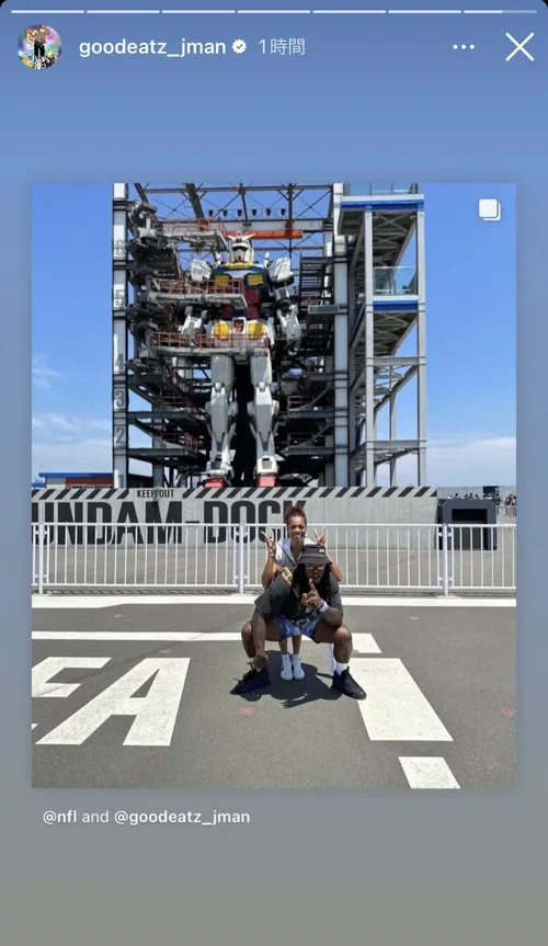 ジャマール・ウィリアムス at GUNDAM FACTORY YOKOHAMA