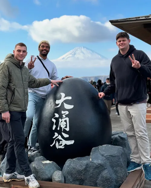 アレク・ピアース at 大涌谷