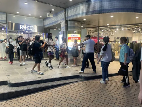 ジャマール・ウィリアムス at 東京 池袋 P’PARCO前