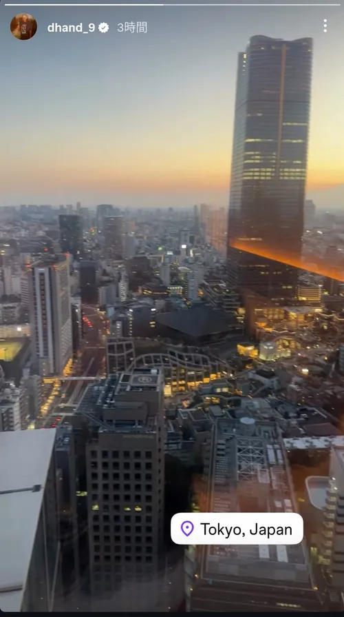 デショーン・ハンド at 東京