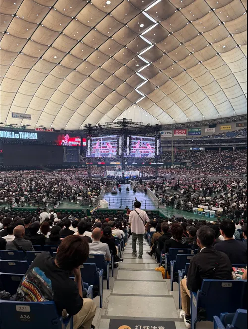 マイルズ・ギャレット at 東京ドーム