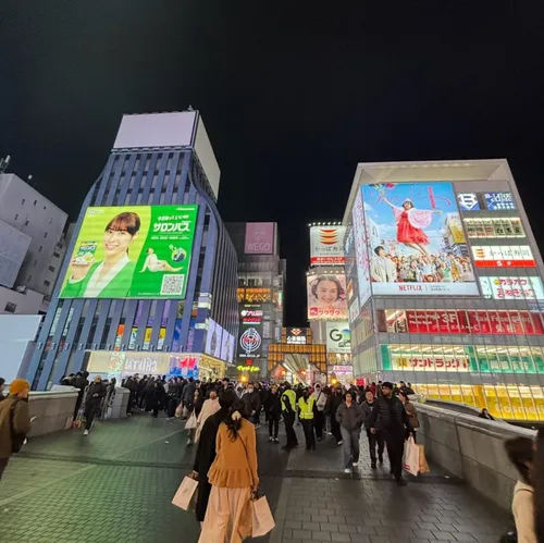 ディラン・ロウビー at 大阪 道頓堀 戎橋