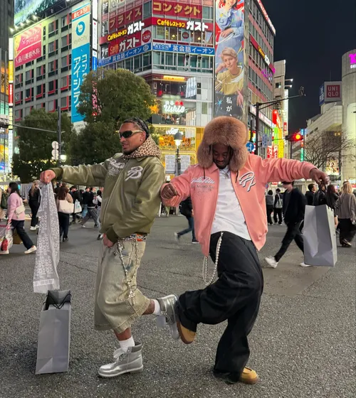 グラント・デルピット at 渋谷スクランブル交差点