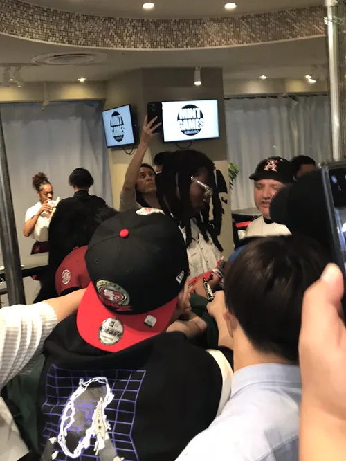 ジャマール・ウィリアムス at MINT GAMES 池袋店