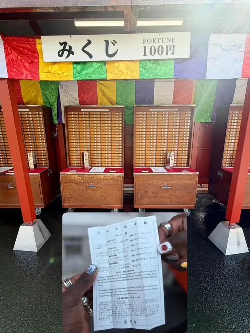 マリク・ターナー at 浅草寺本堂前