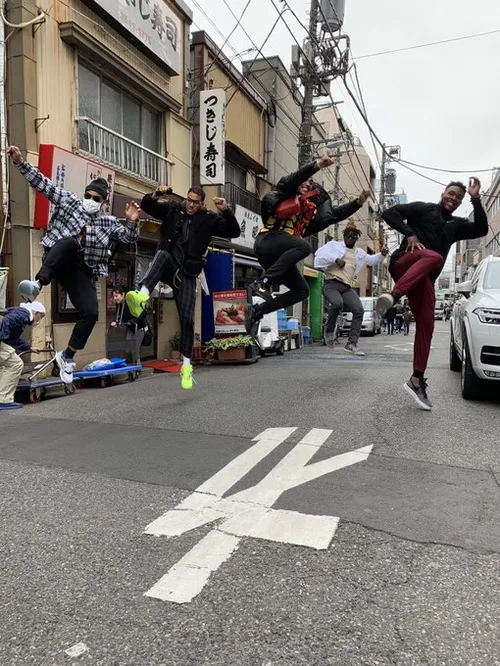 イフェアディ・オデニボ at 東京 築地場外市場2
