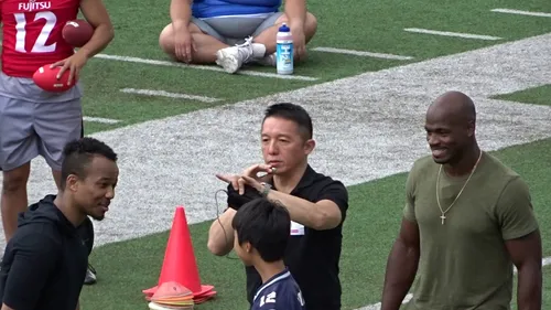 エイドリアン・ピーターソン at 富士通川崎スタジアム