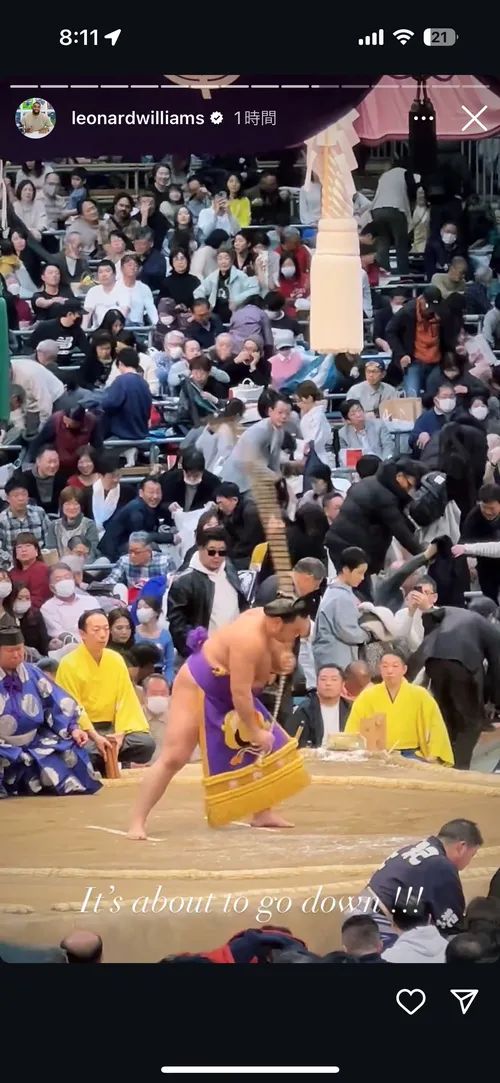 レナード・ウィリアムズ at エディオンアリーナ大阪